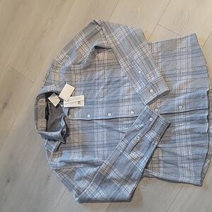 NWT- Vince Plaid Long Sleeve Shirt